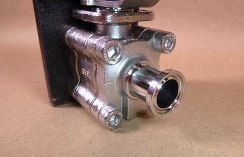 Strahman’s BI-TORQ Thermal Shut-Off Valve Thermal Electric 3/4" Tri-Clamp 316L | Industrial MRO Replacement Parts, Manufacturing Machine Parts & Components, Heavy Equipment Parts Supplier