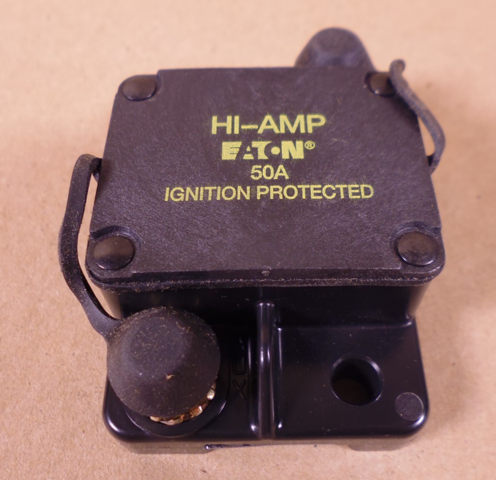 Ricardo Defense Y000868 12070 Circuit Breaker Humvee ABS , 5925-01-686-3905 | Genuine HMMWV Replacement Parts and Military Surplus Humvee Parts &amp; Accessories