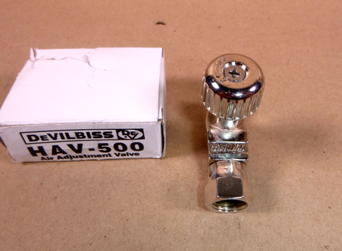 DEVILBISS Spray Gun Air Adjusting Valve HAV-500 | Industrial MRO Tools and Replacement Industrial Equipment Components