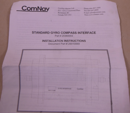 *READ* ComNav Gyro 20360003 Compass Interface Box For Marine 2001G Or 2001GF *7-PIN Connection* | Replacement Truck Parts, Trailer Accessories, Automobile Supplies, Car Parts &amp; Accessories