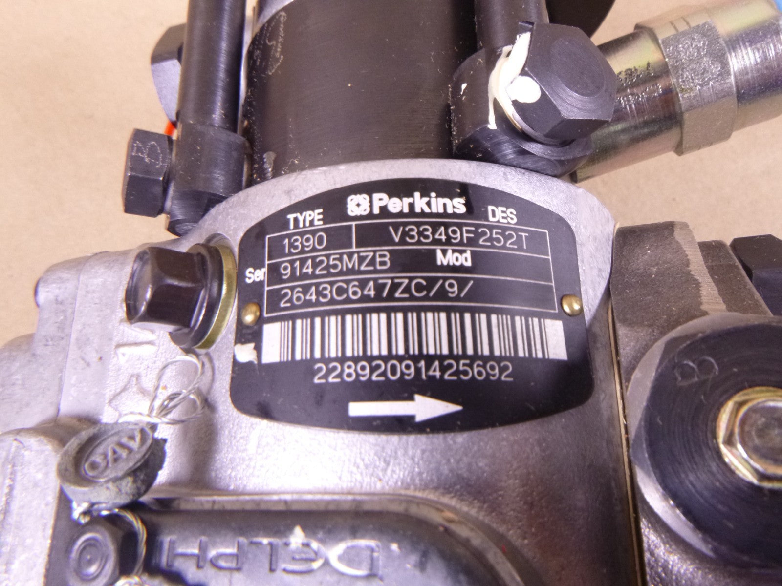 2643C647 OEM Genuine Perkins Fuel Injection Pump V3349F252T For 1004-4T | Replacement Truck Parts, Trailer Accessories, Automobile Supplies, Car Parts &amp; Accessories