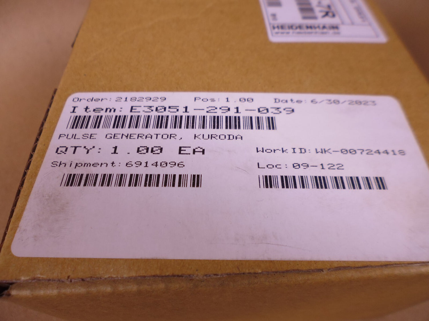 Heidenhain ROD 630 1024 0CS08-KE Encoder 684671-7R , 10.8V-26.4V , R47 HTLS-C | Industrial Electric Motors, Pumps &amp; Parts