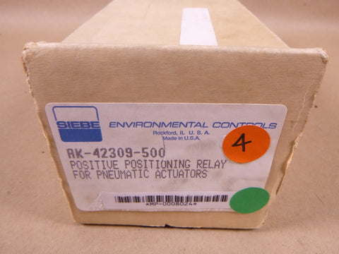 SIEBE AK-42309-500 Positive Positioning Relay For Pneumatic Actuators | Industrial MRO Replacement Parts, Manufacturing Machine Parts & Components, Heavy Equipment Parts Supplier
