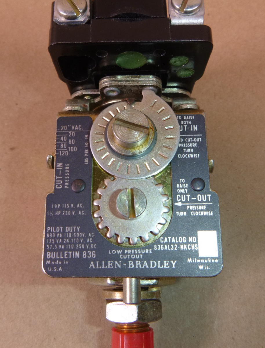 ALLEN BRADLEY 836-AL32-NKCHS PRESSURE CONTROL MODULE 836AL32NKCHS | Electrical MRO Replacement Parts &amp; Components and Commercial Electrical Supplies Company
