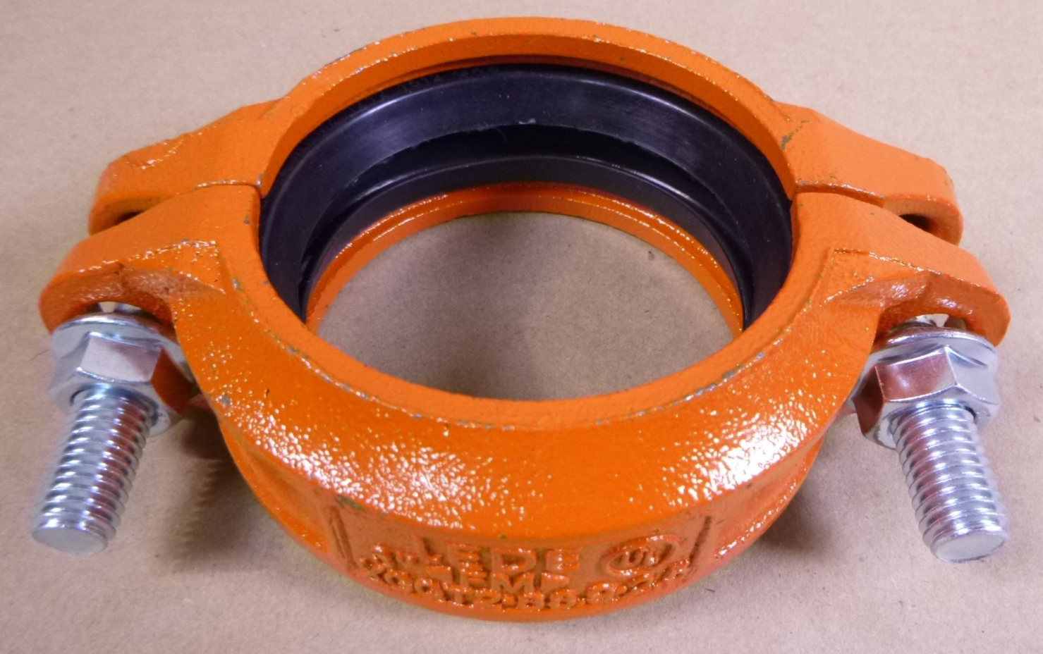(5 Pcs) 3" Flexible Pipe Coupling Grooved 75 Iron Replaces Victaulic L030075PT0