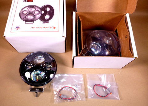 TS4000 JW Speaker 7” Round Off Road Truck Lights 12-24V LED High Beam (1 Pair) | Replacement Truck Parts, Trailer Accessories, Automobile Supplies, Car Parts & Accessories