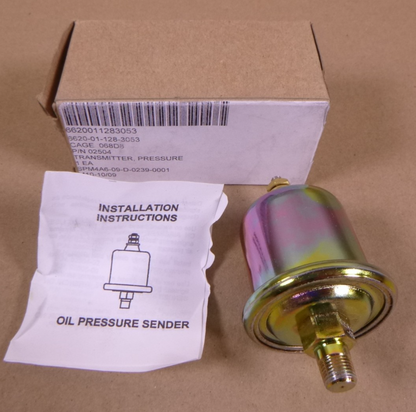MEP802A MEP803A Oil Pressure Sender Switch 02504, 88-21107 , 6620-01-128-3053