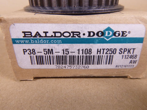 Dodge P38-5M-15-1108 HT250 High Torque Drive Sprocket (Requires 1108 Bushing) | Industrial MRO Replacement Parts, Manufacturing Machine Parts & Components, Heavy Equipment Parts Supplier