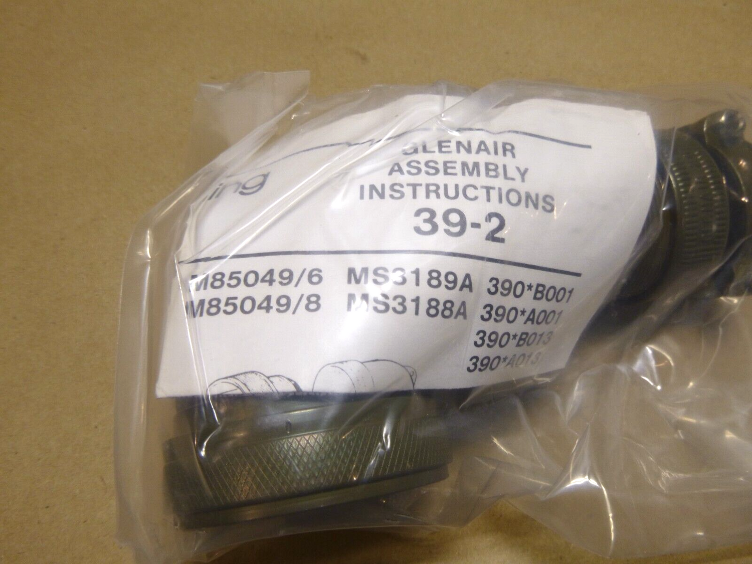Glenair M85049/8-63W Circular MIL Spec Backshell MIL-C-5015, Size 36 | Industrial MRO Replacement Parts, Manufacturing Machine Parts &amp; Components, Heavy Equipment Parts Supplier