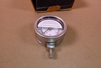 PGI-63B-PG60-LAQX-J Swagelok SS Pressure Gauge 0-60psi 2.5" Dial 1/4" Connection | Industrial MRO Replacement Parts, Manufacturing Machine Parts &amp; Components, Heavy Equipment Parts Supplier