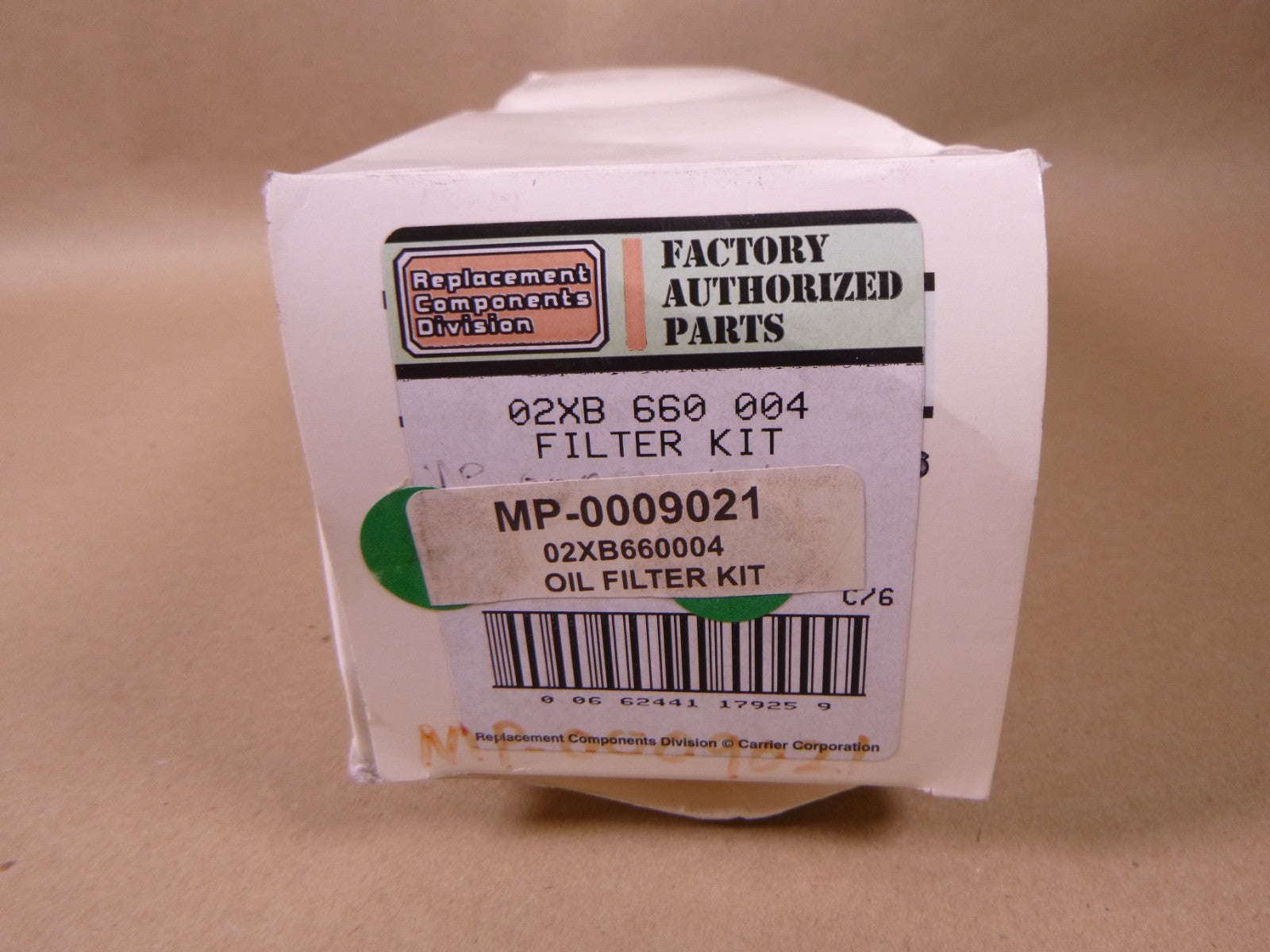 NEW CARRIER Oil Filter Kit 02XB660004 | Industrial MRO Replacement Parts, Manufacturing Machine Parts &amp; Components, Heavy Equipment Parts Supplier