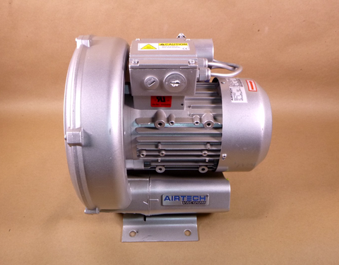 3BA1400-7AS25 Airtech Vacuum/Pressure Regenerative Blower 1 Ph. 105 CFM, 1.75 HP | Industrial Electric Motors, Pumps & Parts
