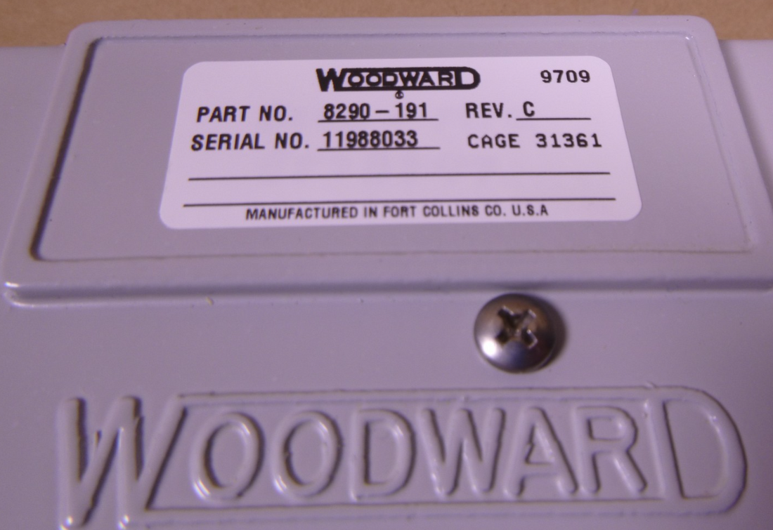 Woodward 8290-191 24V EPG Speed Controller , REV. C | Replacement Truck Parts, Trailer Accessories, Automobile Supplies, Car Parts &amp; Accessories