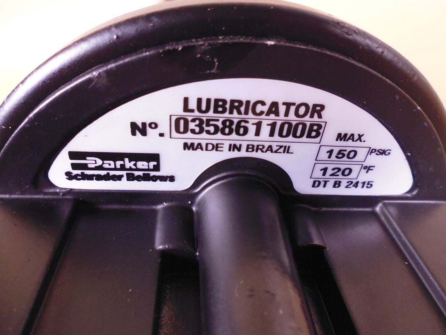 Shrader Bellows 3586-1100 Pneumatic Lubricator 035861100B , 3/4" NPT Port 150PSI | Industrial MRO Replacement Parts, Manufacturing Machine Parts &amp; Components, Heavy Equipment Parts Supplier