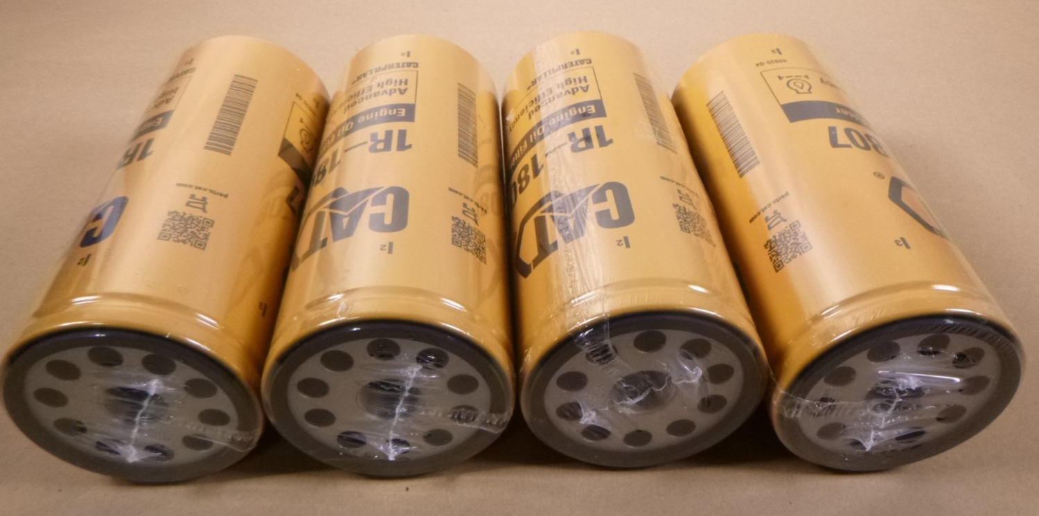 (Lot of 4) 1R-1807 Caterpillar Advanced High Efficiency Oil Filter 1R1807