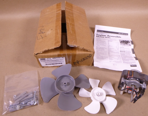 Dayton 4M987A Reversible Motor Kit 1/150HP 3000RPM 0.35A C-Frame Motor | Industrial Electric Motors, Pumps & Parts