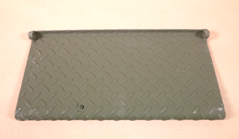 USGI M1080 LMTV (LH) Metalic Non-Skid Step Plate 12417766, 2510-01-375-1673 | Genuine FMTV Replacement Parts, LMTV Parts For Sale and Military Surplus Medium Tactical Vehicle Parts & Components