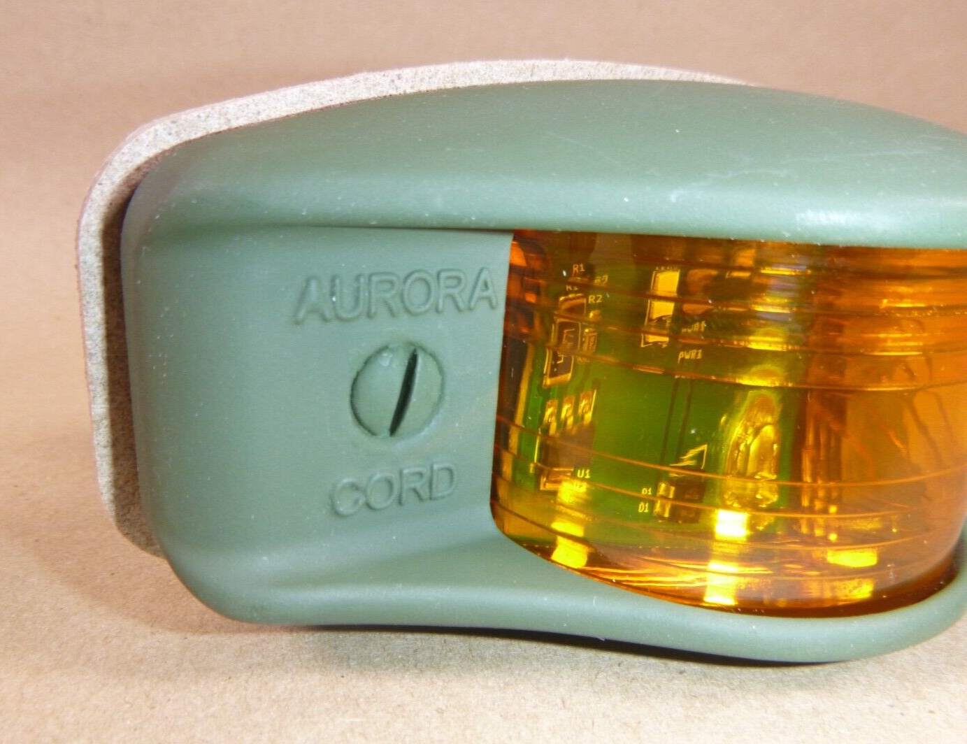 M998 FMTV LMTV Cast Aluminum LED Side Marker Light 12/24V Green Amber USA | Genuine FMTV Replacement Parts, LMTV Parts For Sale and Military Surplus Medium Tactical Vehicle Parts &amp; Components