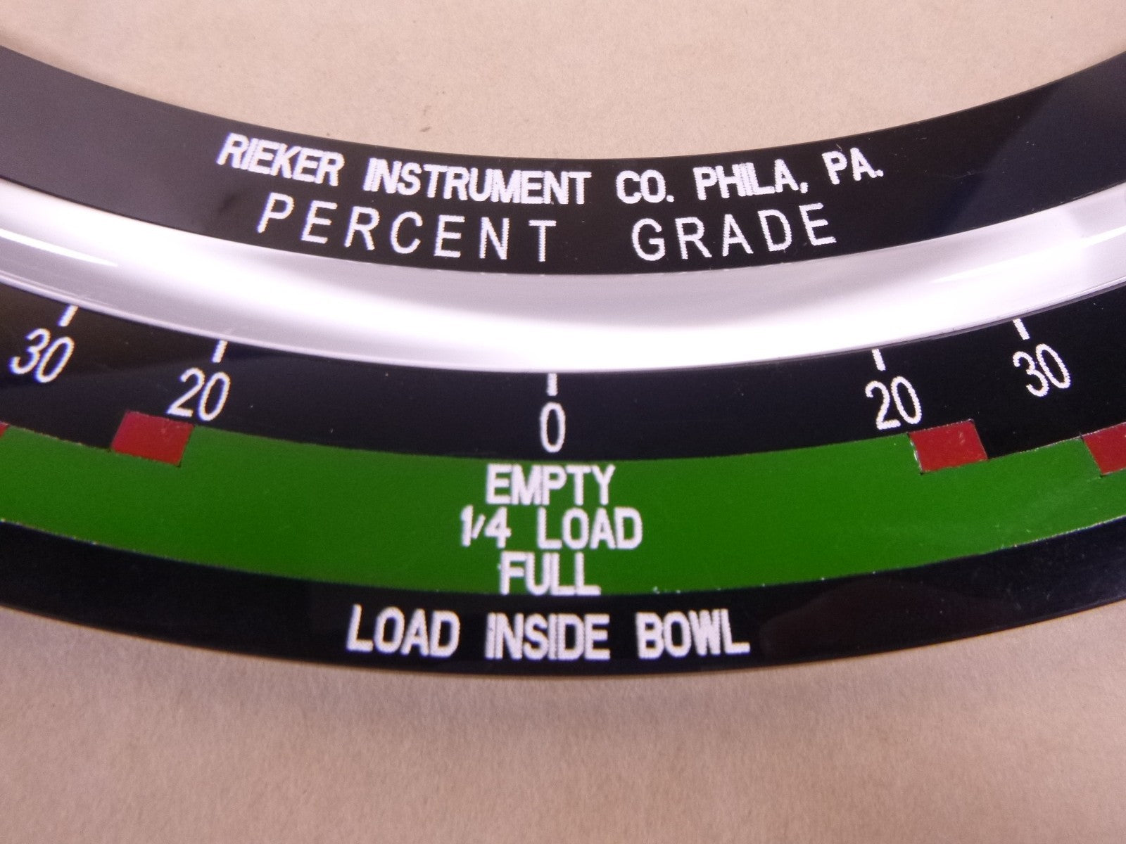Rieker 2070 5070 Inclination Clinometer M9 12412077 12412077-R 6605-01-377-5714