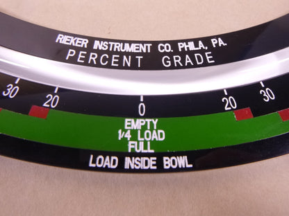 Rieker 2070 5070 Inclination Clinometer M9 12412077 12412077-R 6605-01-377-5714