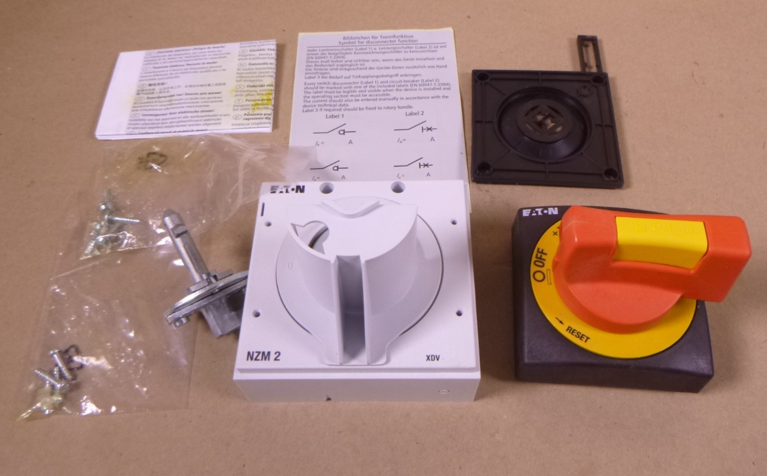 NZM2-XTVDVR-NA Eaton Door Coupling Rotary Handle