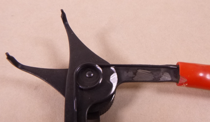 Snap on Tools 6 Piece Convertible Retainer Ring Pliers Set With Case PRH406