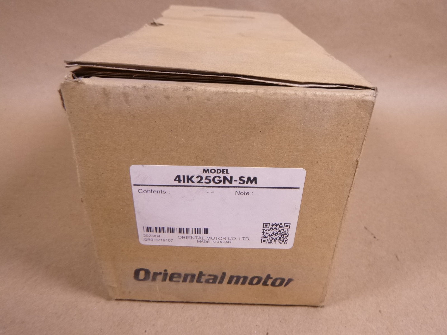 Oriental Motor 4IK25GN-SM 200V 0.25A 50/60Hz 25W AC Magnetic Brake Motor | Industrial Electric Motors, Pumps &amp; Parts