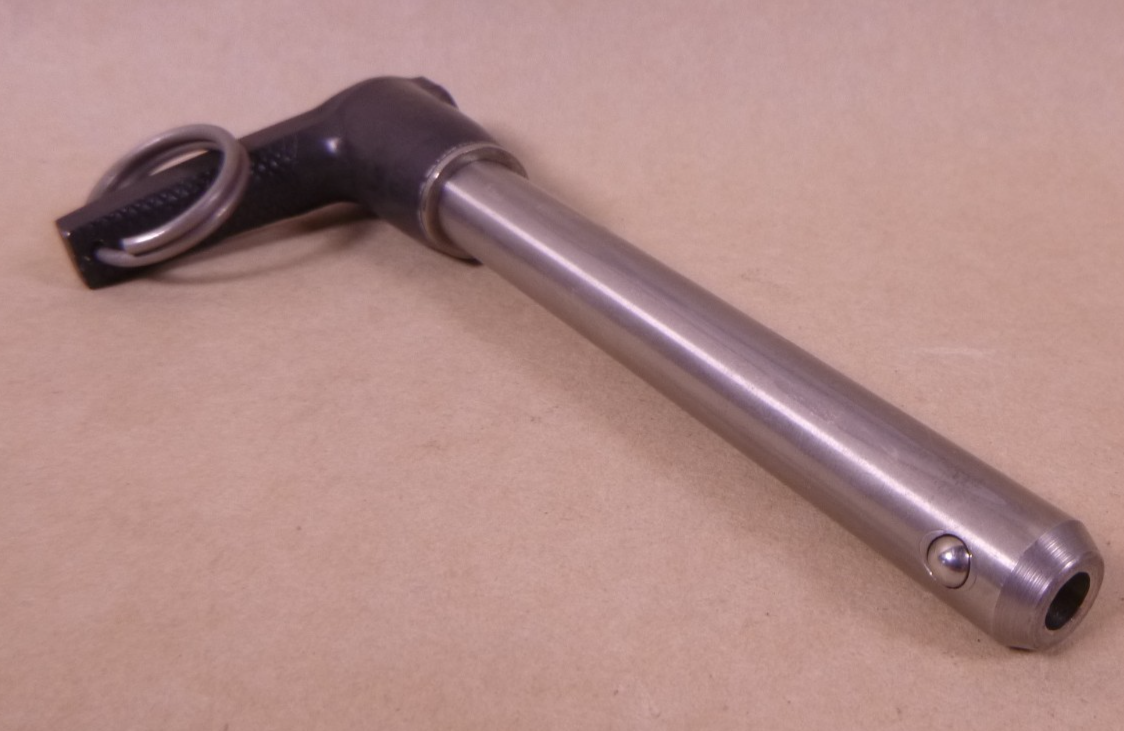 1/2" Shank x 3-1/2" Grip Length L Hdl Stainless Quick Release Pin Avibank USA