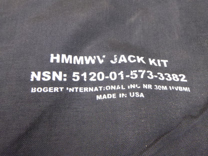 Carrying Bag Only For HMMWV Bogert 30M-HVBMI 4.25T Lifting Jack 5120-01-573-3382