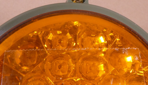 (2x) 12422957 HUMVEE M998 FMTV Military Front Composite LED Amber Stop Light | Genuine FMTV Replacement Parts, LMTV Parts For Sale and Military Surplus Medium Tactical Vehicle Parts & Components