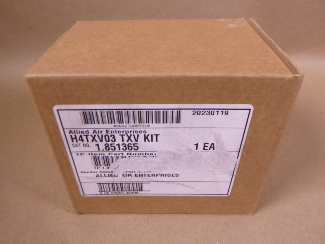 H4TXV03 TXV Kit Allied Parker 1.851365 Expansion Valve HXCE6KX200R410A | Industrial MRO Replacement Parts, Manufacturing Machine Parts &amp; Components, Heavy Equipment Parts Supplier