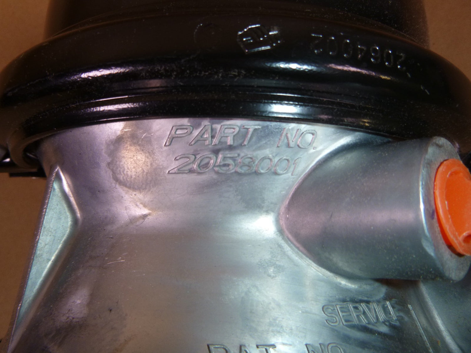 2058001 Haldex Air Brake Chamber. Model no. 2024. Max working pressure 140 PSIG
