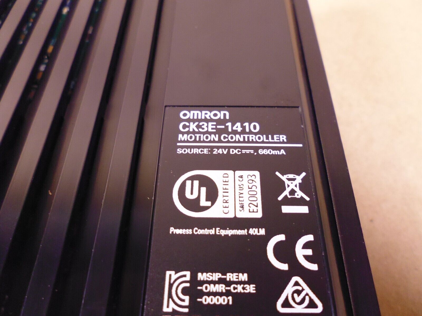 Omron CK3E-1410 - CK3E Programmable Multi-Axis Motion Controller , 32 Axes | Electrical MRO Replacement Parts &amp; Components and Commercial Electrical Supplies Company