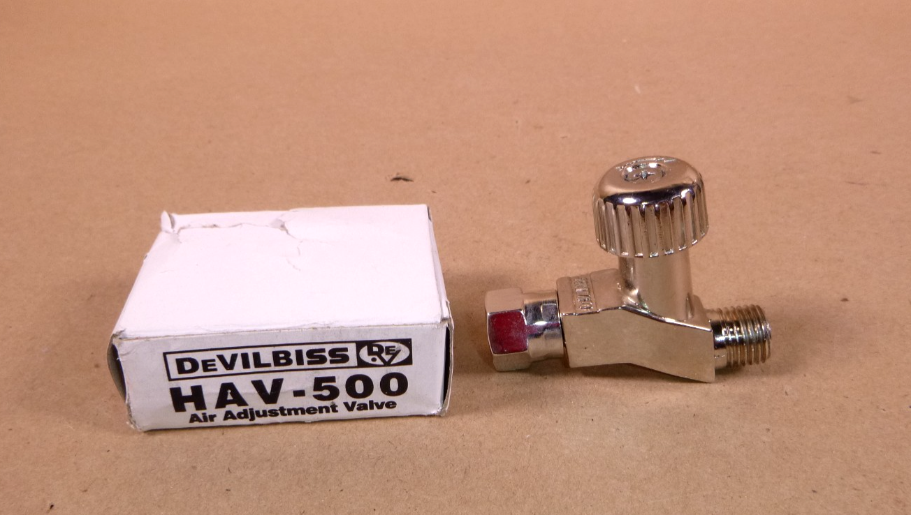 DEVILBISS Spray Gun Air Adjusting Valve HAV-500 | Industrial MRO Tools and Replacement Industrial Equipment Components