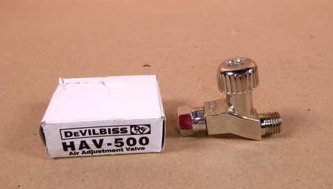 DEVILBISS Spray Gun Air Adjusting Valve HAV-500 | Industrial MRO Tools and Replacement Industrial Equipment Components