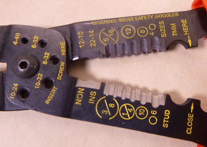 Blue-Point PWC-14 Wire Stripper Cutter Crimper Bolt Cutter PWC14 8.5" USA