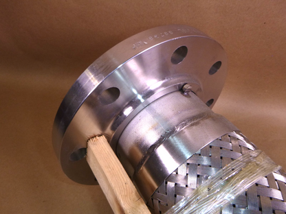 4" x 28" Stainless Steel Expanion Joint Flexible Hose W/ 316L Flanges 150 LB