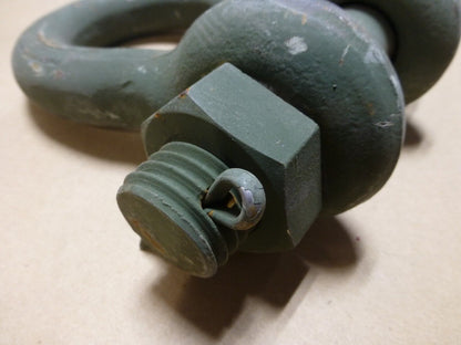 M998 M939 FMTV MAXXPRO MILITARY TOW SHACKLE 1-3/8" , 21 TON | Genuine M35 Military Truck Parts and M939 Cargo Truck Surplus Parts