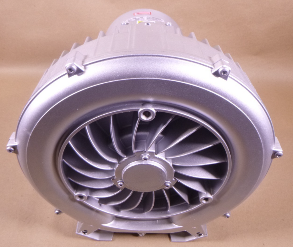 Airtech 3BA1500-7AT36 Vacuum/Pressure Regenerative Blower 150CFM, 4.02HP, 3Phase | Industrial Electric Motors, Pumps & Parts