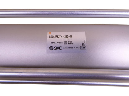 SMC CDLA2F63TN-250-D Double Acting Cylinder CLA2-63TN-D 63mm Bore x 250mm Stroke | Industrial MRO Replacement Parts, Manufacturing Machine Parts &amp; Components, Heavy Equipment Parts Supplier