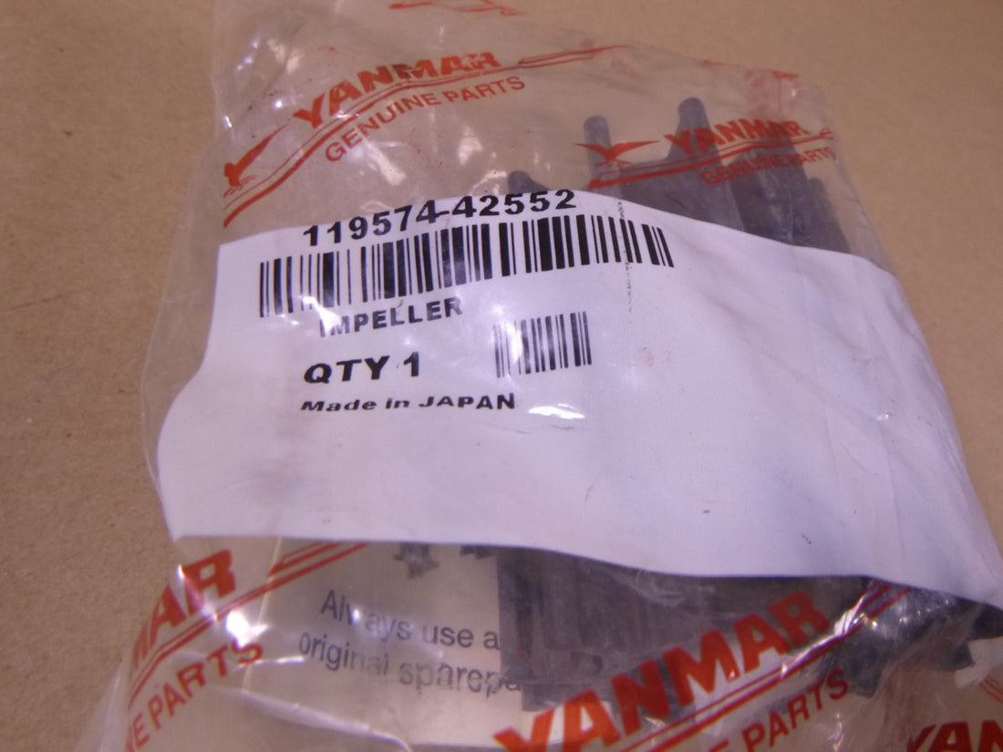 119574-42552 NEW Genuine OEM Yanmar 6LY Impeller