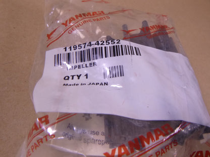 119574-42552 NEW Genuine OEM Yanmar 6LY Impeller