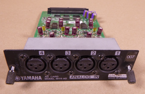 *UNTESTED* YAMAHA AD Card 4-Channel Analog Input Card MY4-AD | Electrical MRO Replacement Parts & Components and Commercial Electrical Supplies Company