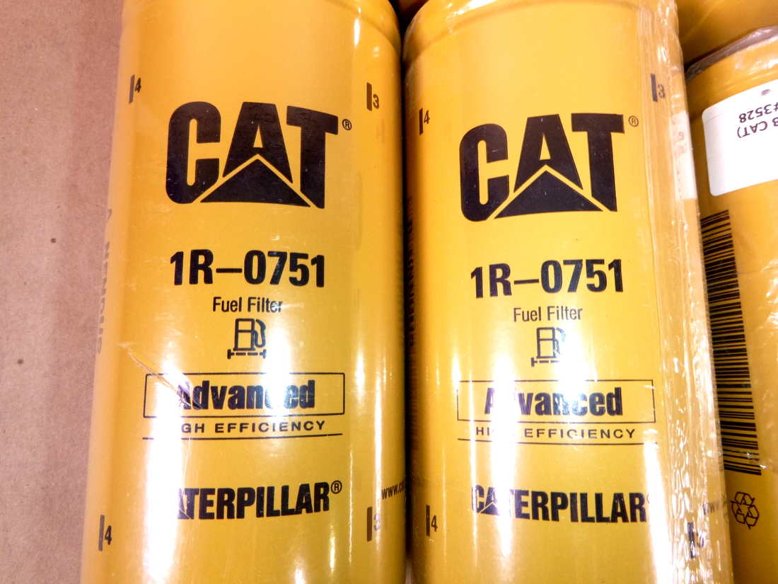 (Lot of 6) Caterpillar Fuel Filter 1R-0751 For C7 C9 3126B 3126E C-9 3116 3126 | Industrial Tractor Parts Supplier and Surplus Tractor Parts &amp; Accessories