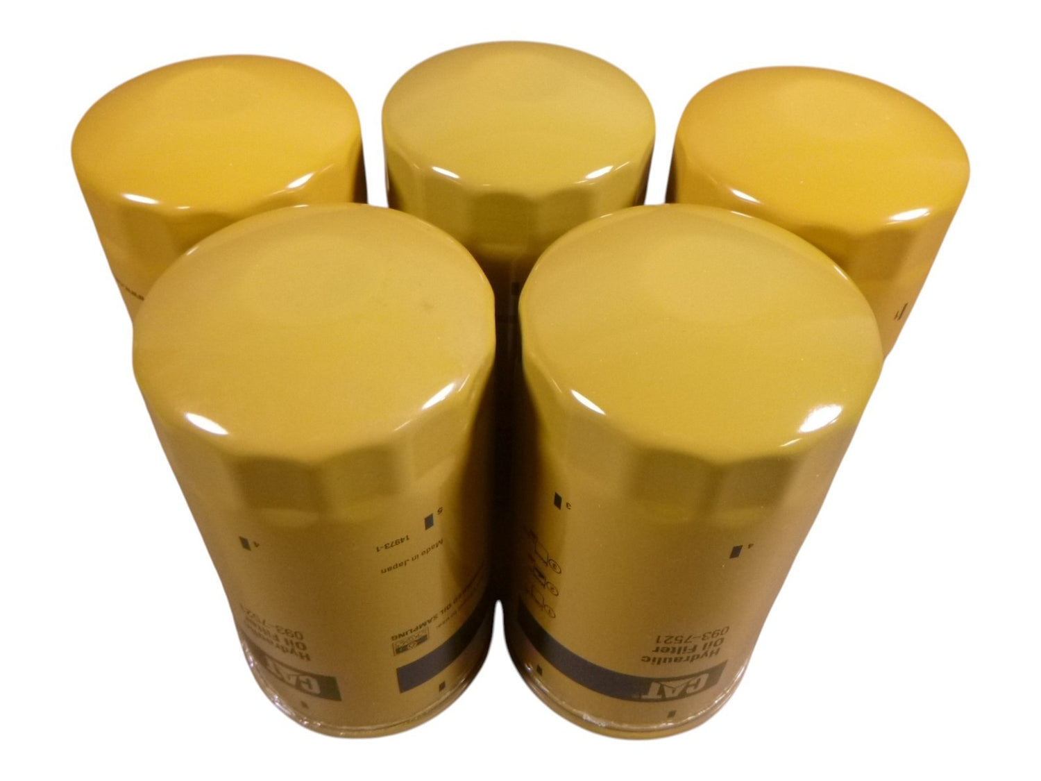 (5 Pack) CAT 093-7521 Hydraulic Oil Filter Caterpillar OEM