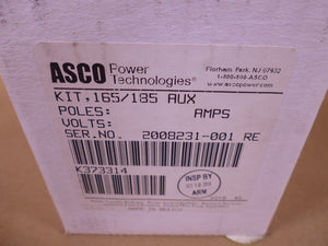 ASCO K373314 Auxiliary Contact Kit For Series 165 & 185 Transfer Switch