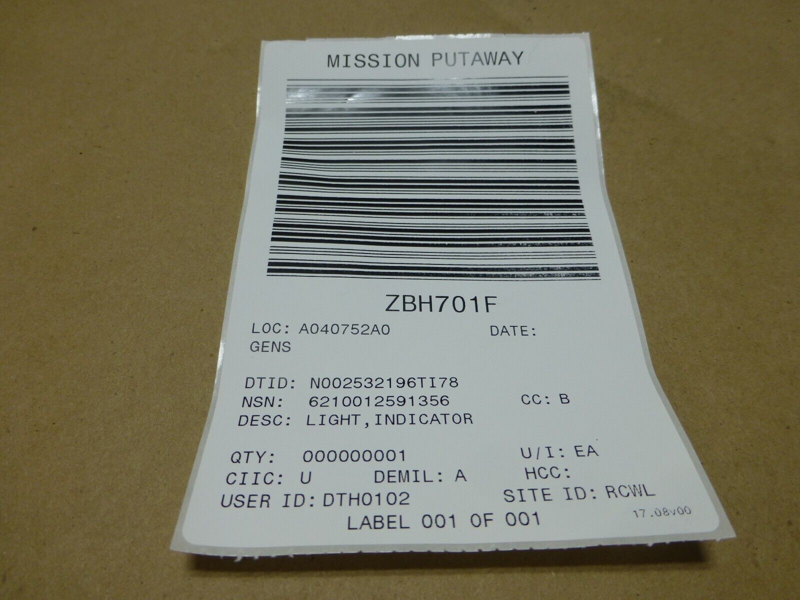 Eaton 351-24513-136 Indicator Light , 6210-01-259-1356 | Electrical MRO Replacement Parts &amp; Components and Commercial Electrical Supplies Company