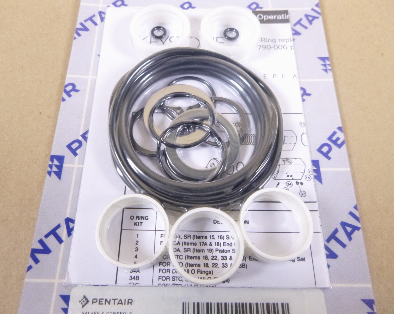 Keystone Pneumatic Actuator F790 003 &amp; 006 Repair Kit 2008769 | Industrial MRO Replacement Parts, Manufacturing Machine Parts &amp; Components, Heavy Equipment Parts Supplier