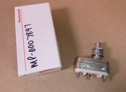 Honeywell 1HT1 Snap Action Switch, NO/NC, SPDT, Plunger, Screw, 3A at 250VAC | Electrical MRO Replacement Parts &amp; Components and Commercial Electrical Supplies Company