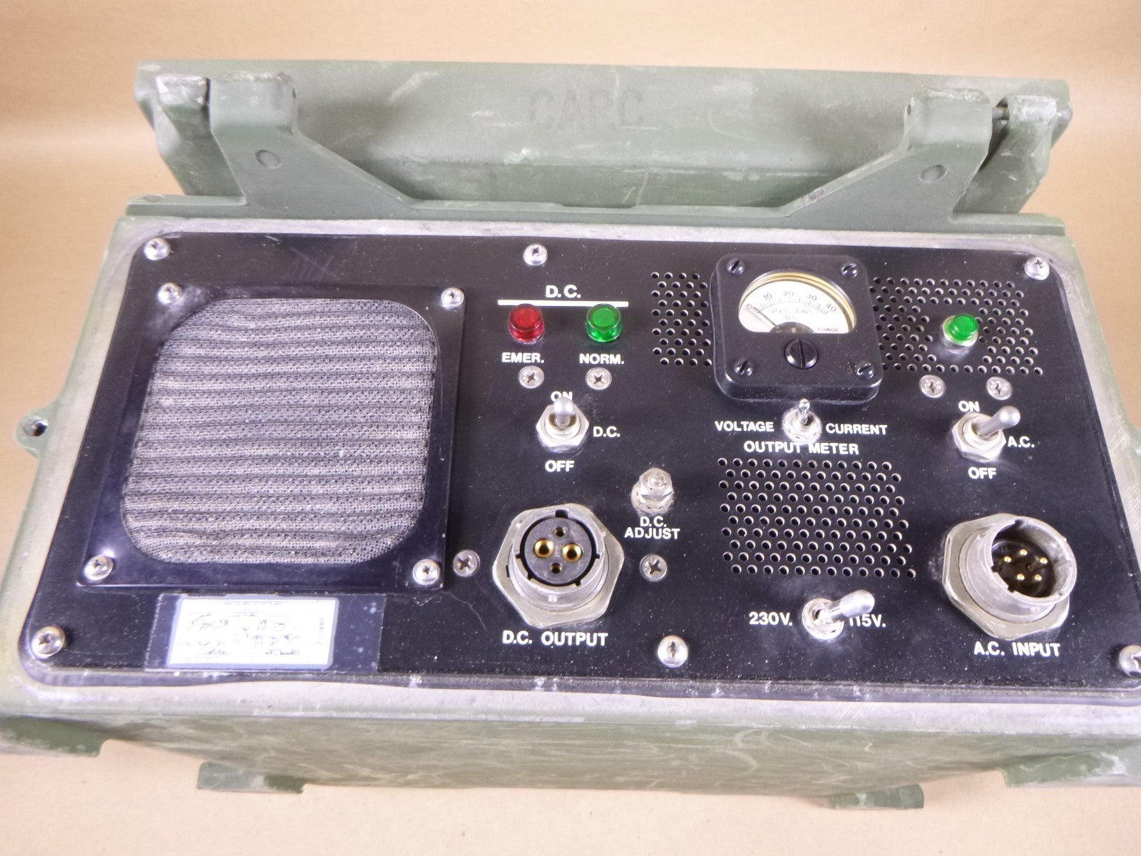 USED PP-6224B/U Astra Products Tactical Power Supply 24V USGI , 6130-01-223-0267 | Industrial MRO Replacement Parts, Manufacturing Machine Parts &amp; Components, Heavy Equipment Parts Supplier